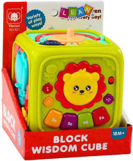 Lean Toys Κύβος Δραστηριοτήτων Interactive Educational