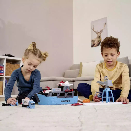 Majorette Bărcuță STAȚIA PORTUARĂ CREATIX MAERSK Pentru 5+ Ani
