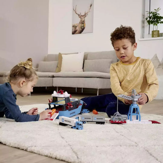 Majorette Bărcuță STAȚIA PORTUARĂ CREATIX MAERSK Pentru 5+ Ani