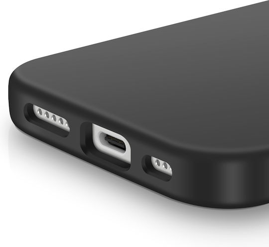4smarts Magsafe Silicone Case Iphone 17 Scratch-resistant Black