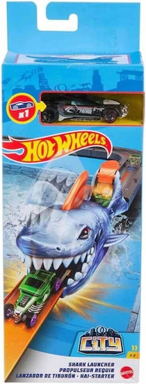 Hot Wheels City Shark Launcher Spielzeugauto 1:64 für 8+ Jahre