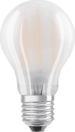 Ledvance CLA75 LED Bulb 7.5W 105mm for Socket E27 and Shape A60 Natural White 1055lm