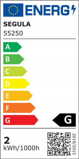Segula Λάμπα LED 1.5W για Ντουί E14 Θερμό Λευκό 90lm Dimmable
