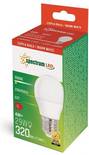 Spectrum Bec LED 4W 82mm Alb Cald