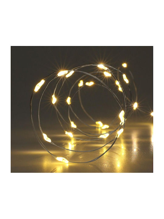 Светлини LED Бели На батерия тип Лента 1бр Светлини LED Бели На батерия тип Лента 1бр