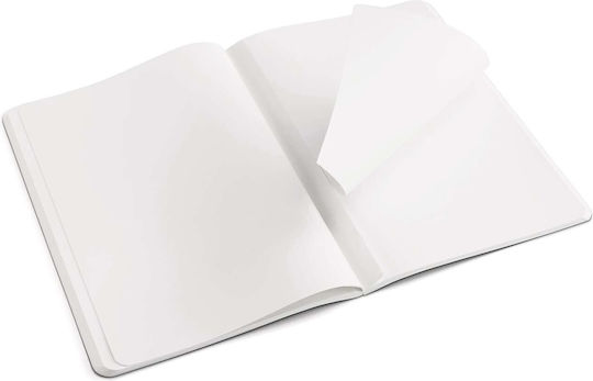 Miquelrius Notebook 50 Sheets A5 with Blank Pages White