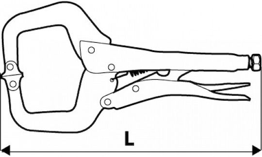 Topex Πένσα Γκριπ Μήκους 280mm