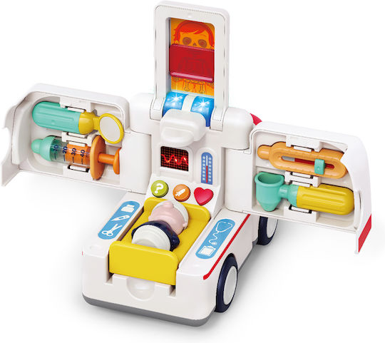 Hola Toys Αυτοκινητάκι Ασθενοφόρο