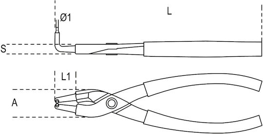 Beta Κόφτης Καλωδίων Μήκους 130mm