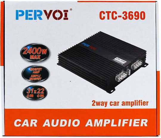 PerVoi Car Audio Amplifier 4 Channels