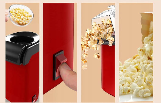 Mașină de popcorn cu aer cald 1200W