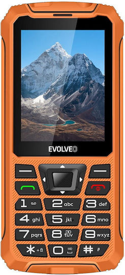 Evolveo StrongPhone Z6 Dual SIM Telefon Mobil Rezistent cu Butoane Portocaliu