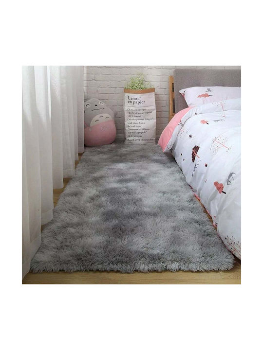 Strado Carpets Αντιολισθητικό Χαλί Ορθογώνιο Shaggy Silver 300x400cm