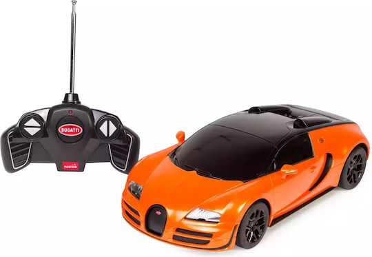 Bugatti Teleghidat Mașină 2WD Portocaliu