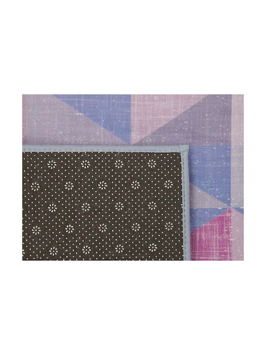 Beliani Χαλί Διάδρομος Μπλε 80x150cm