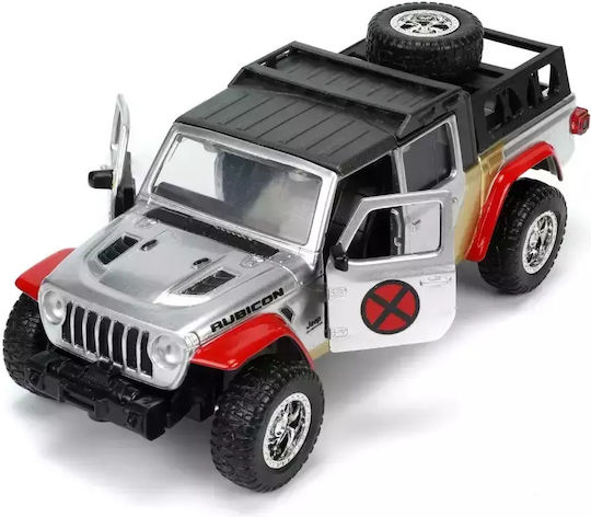 Jada Marvel Jeep Gladiator Set Mașină Metalică Scara 1:32 Figurină Metalică Colossus