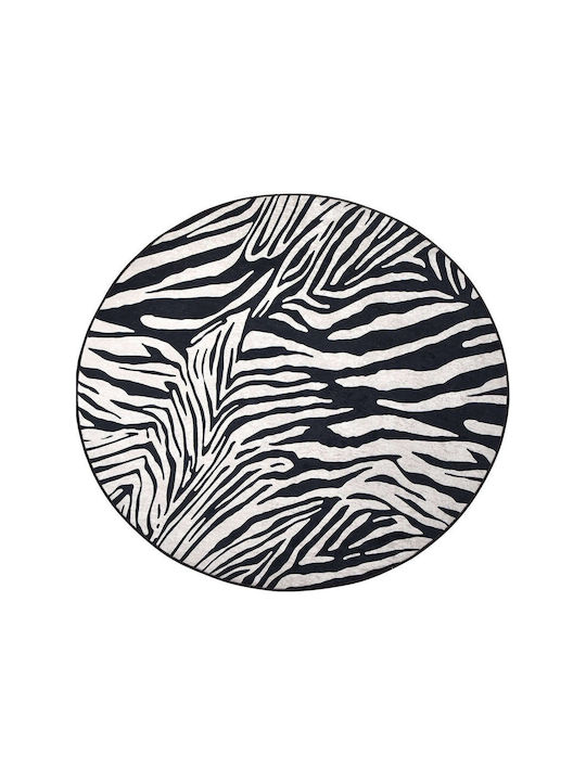 Conceptum Hypnose Zebra Rug Rectangular Black-white