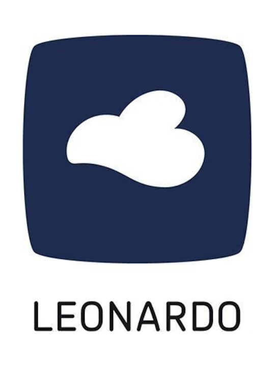 Leonardo Διακοσμητικό Βάζο Γυάλινο Μωβ