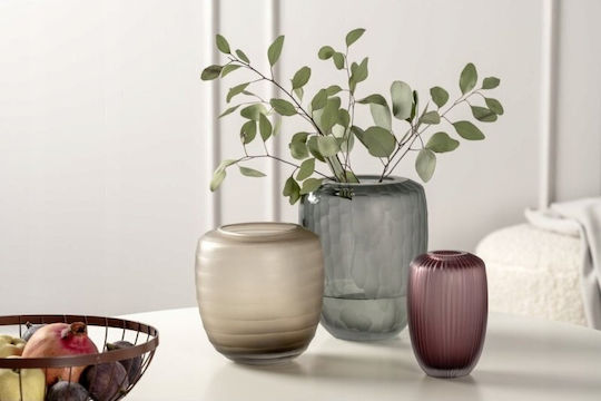 Leonardo Vază Decorativă Sticlă Violet 16cm 1buc