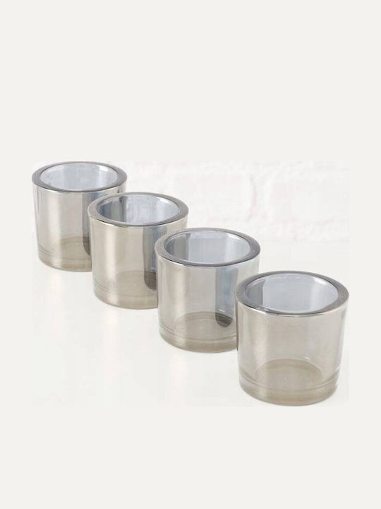 Boltze Candle Holder Metal in Black Color 8cm 1pcs