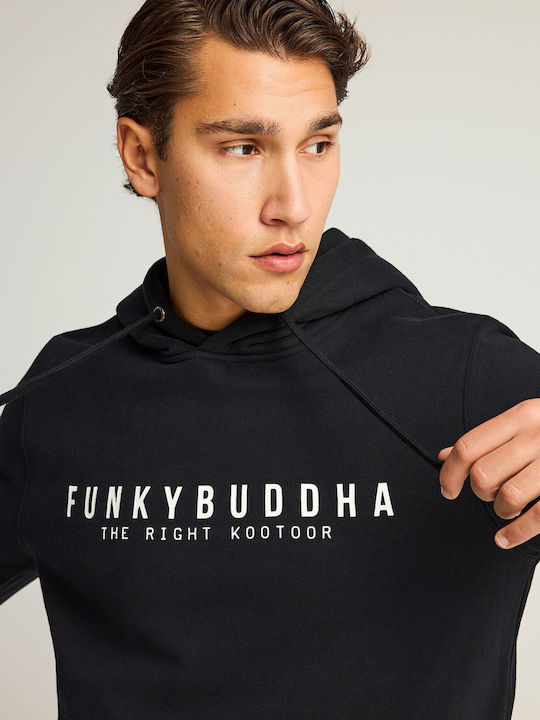 Sweatshirt with Hood Black