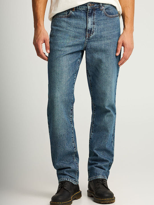Ανδρικό Παντελόνι Τζιν Regular Straight Fit Washed Effects