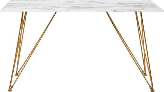Разширяемо Златисто За Кухня 140x80x75см