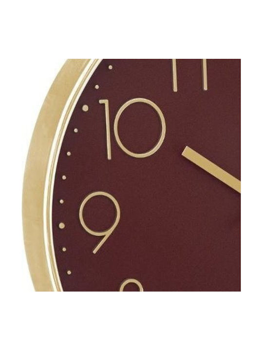 Atmosphera Silent Atmosphera Wanduhr Rot Ø30cm