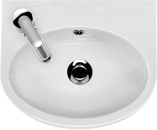 Cersanit Aufgesetztes Waschbecken Keramik 40x32cm Weiß
