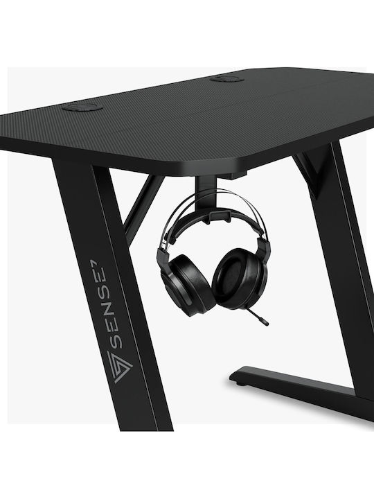 Γραφείο Gaming Nomad Basic Ξύλινο Μαύρο 100x50x75εκ.