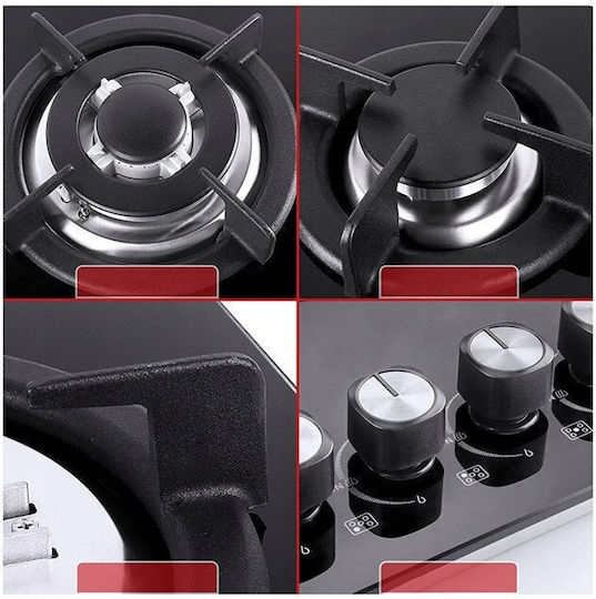 IsEasy Plită pe Gaz Autonom 77x51εκ.
