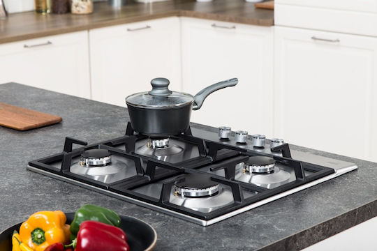 Beko Gas Cooktop Autonomous Inox 58x51εκ. Silver