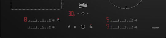Beko Επαγωγική Εστία Αυτόνομη με Λειτουργία Κλειδώματος 59x52εκ.