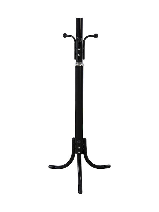 Pakketo Mendora Καλόγερος Μεταλλικός Μαύρος 40x40x180cm