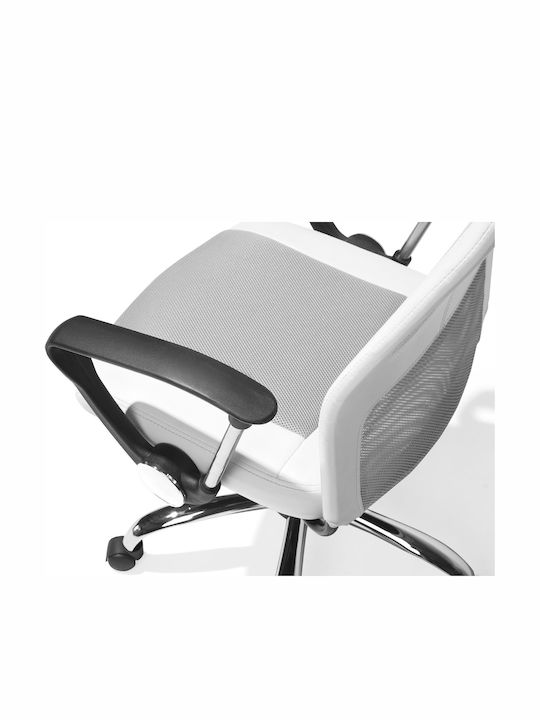 Beliani Office Chair with Recline White
