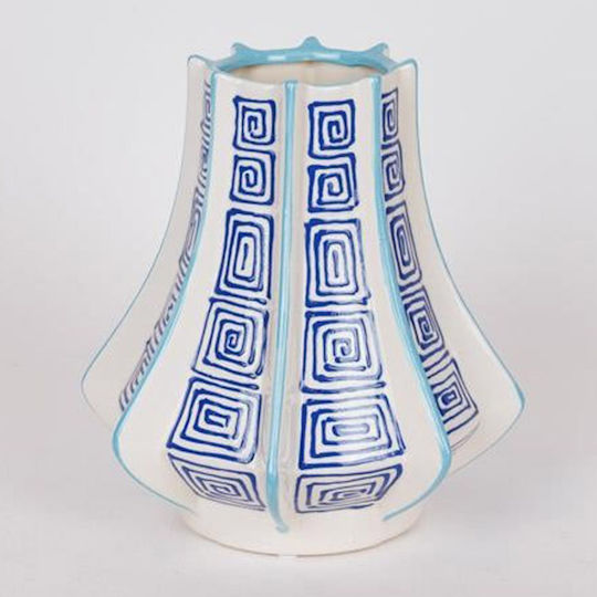 Eurolamp Διακοσμητικό Βάζο Keramik Weiß 22x22x25cm 1Stück