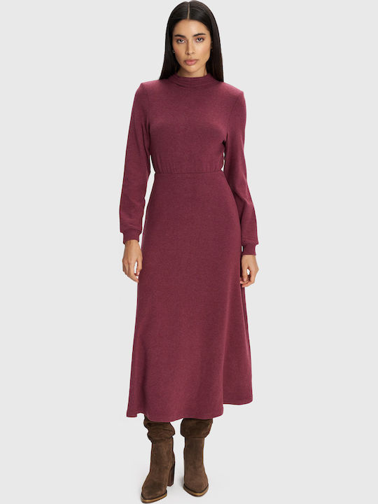 Midi Dress Red