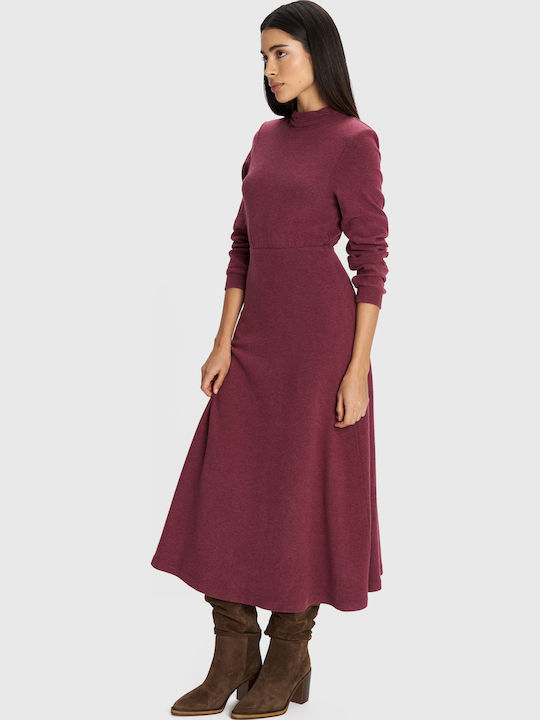 Midi Dress Red