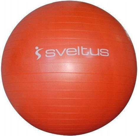 Sveltus Gymball Μπάλα Pilates 55cm σε Πορτοκαλί Χρώμα