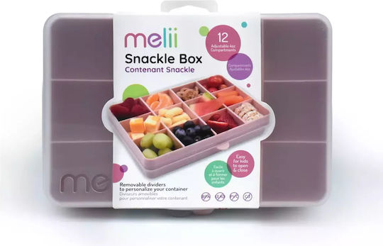 Melii Recipient pentru copii din plastic 0.114lt Roz