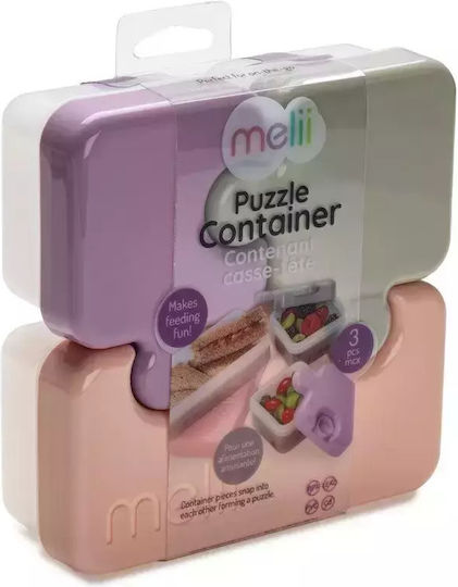 Melii Recipient pentru copii din plastic 0.2lt Gri