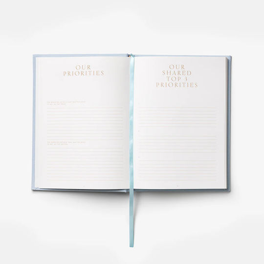 Printworks The Perfect Day, Wedding Agenda Σημειωματάριο 107 Φύλλων Μπλε