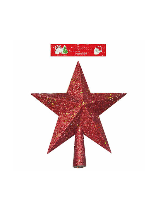 Papell Weihnachtsbaumschmuck Sternspitze Glitzer 20cm