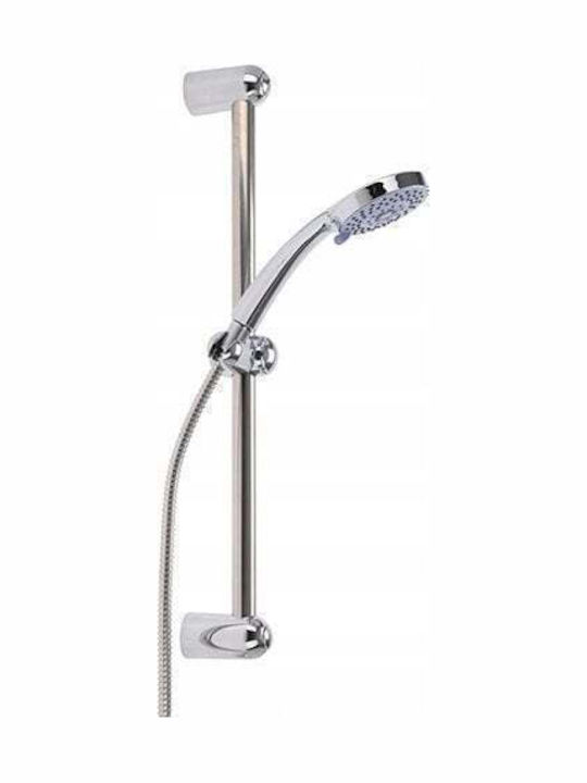 Shower Column without Mixer Silver