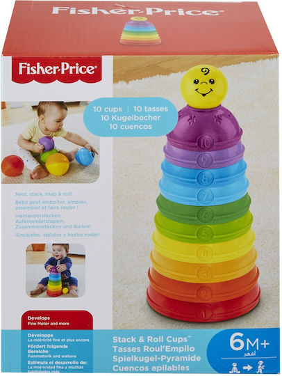 Fisher Price Jucărie Piramidă Pyramid Of Cups Pentru 6+ Luni