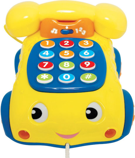 Winfun Jucărie Telefon cu Muzică și Lumină pentru 12++ Luni