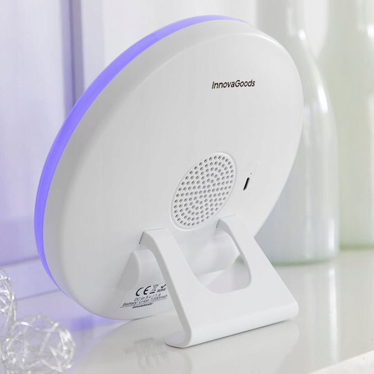 Презареждащ се будилник с изгрев и високоговорител Sunrilk Innovagoods