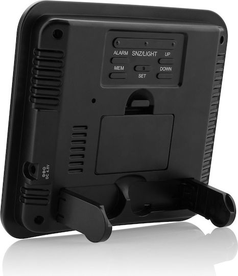 Hyundai Ws 8446 HY-WS8446 Drahtlos Wetterstation Digital Tischplatte Schwarz