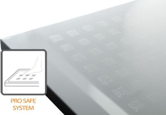 Sanplast Square Acrylic Shower White Space 80x80cm