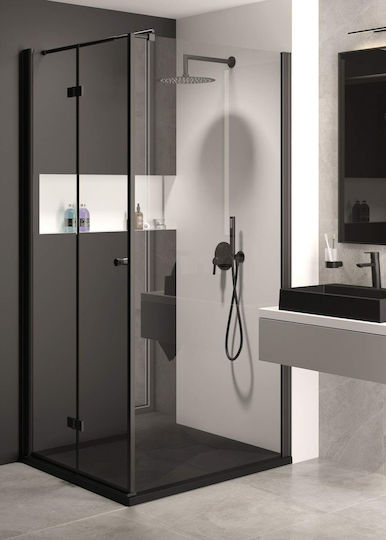 Deante Rechteckig Granit Dusche x90cm Gray